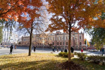 Осенняя пора в гостинице Покровская