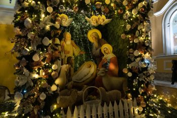 Рождественский сочельник в монастыре