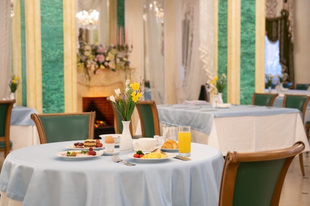 Завтрак в гостинице