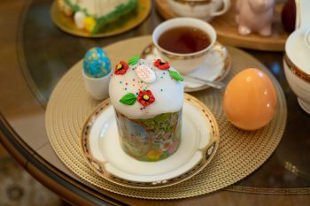 Пасхальное чаепитие в номере