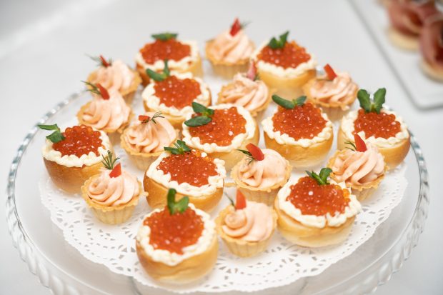 Фуршет в «Зимнем саду» гостиницы Покровская